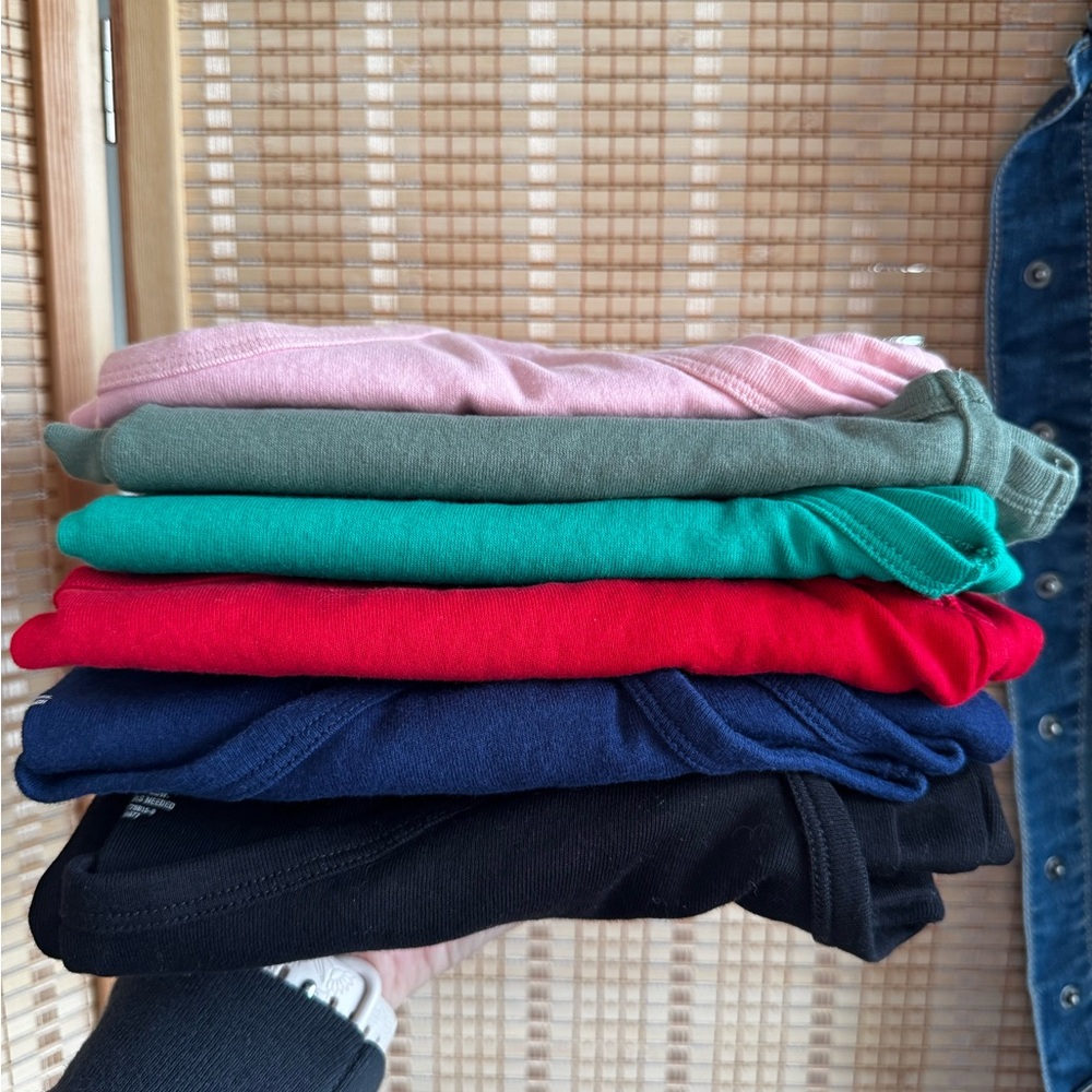 Lot Of 6 St John’s Bay Ladies Large Tank Tops Layering All Seasons Tagless EUC